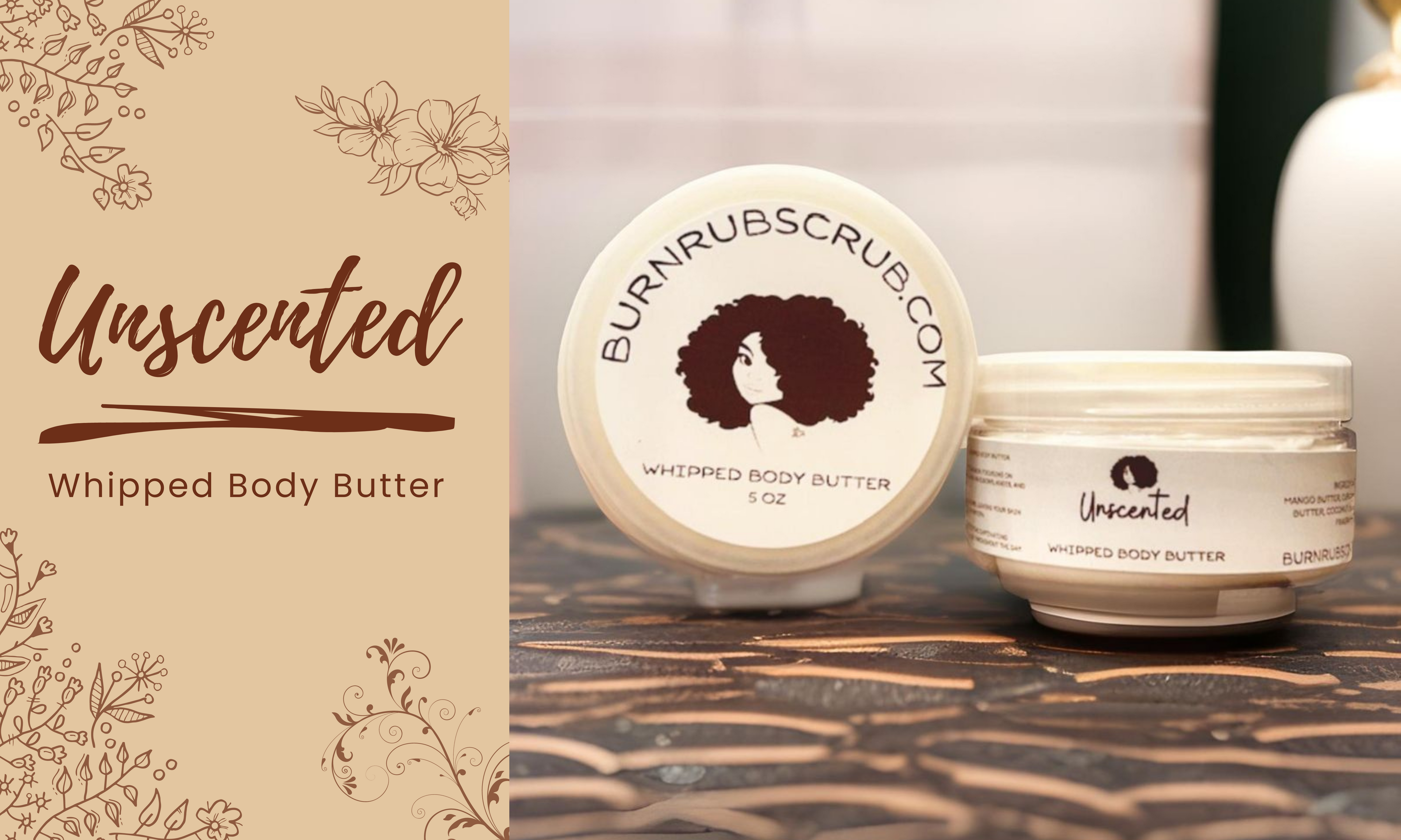 Unscented Whipped Body Butter